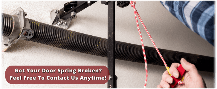 Broken Garage Door Spring Roseville